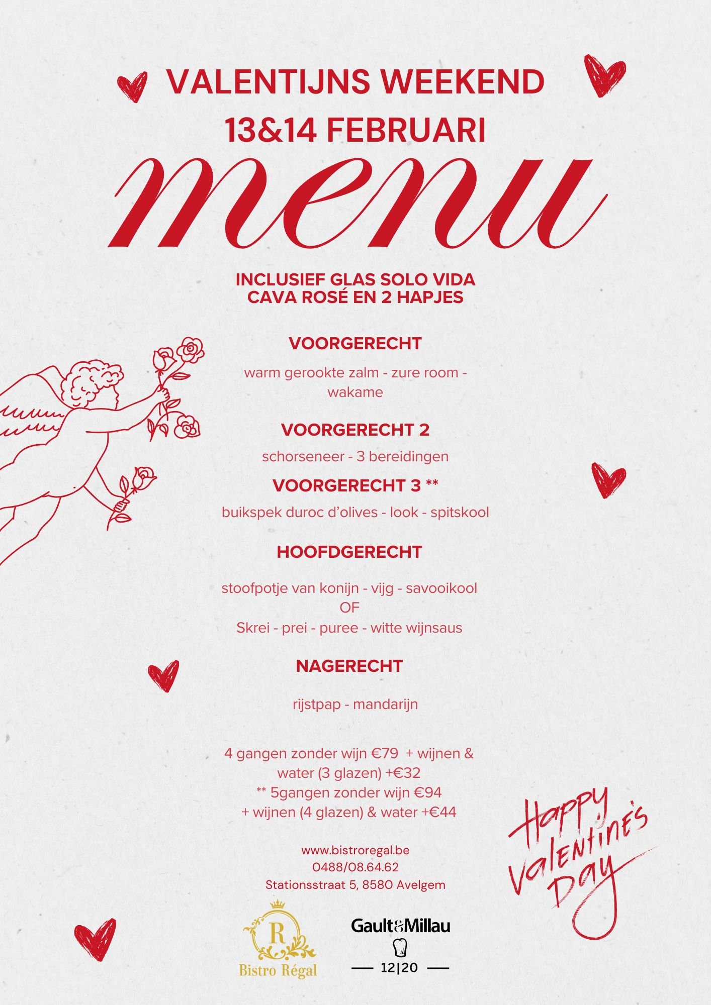 Valentijn Menu